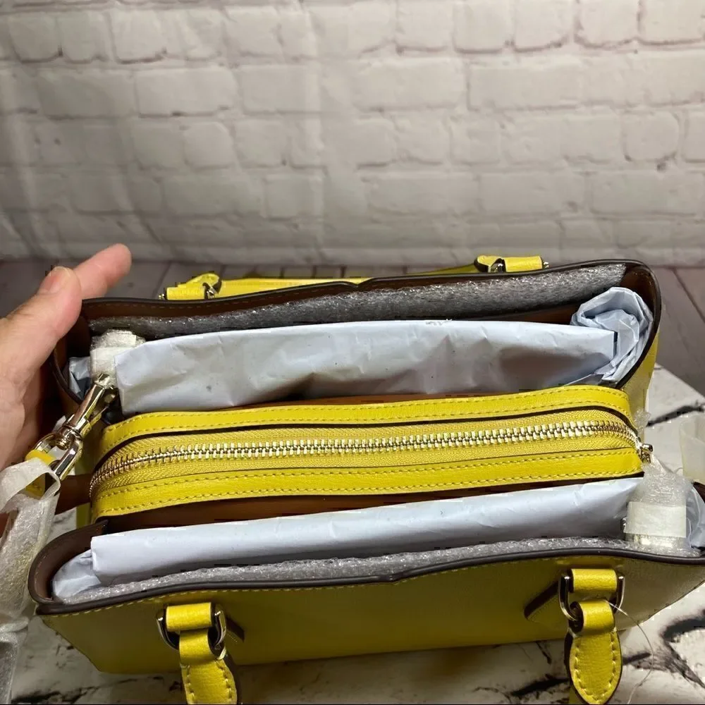 KATE SPADE TIPPY SMALL LEATHER SATCHEL BAG NWT